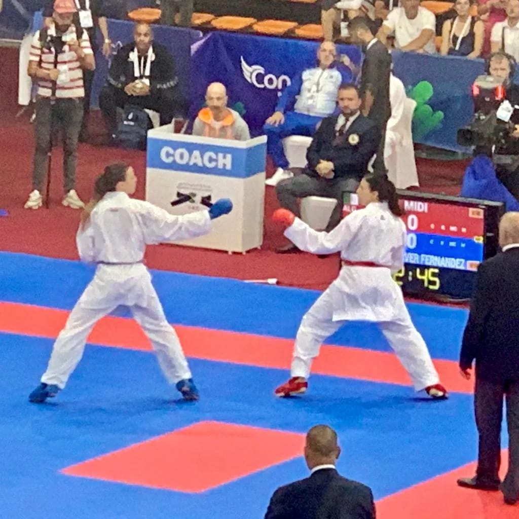 Participació de la nostra atleta Sandra Herver en KARATE