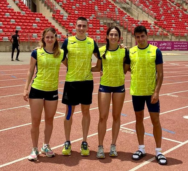 L’equip d’atletisme i el de natació ja han arribat a Oran. A partir d’avui tindrem diverses participacions en Natació i Atletisme. oran2022.dz