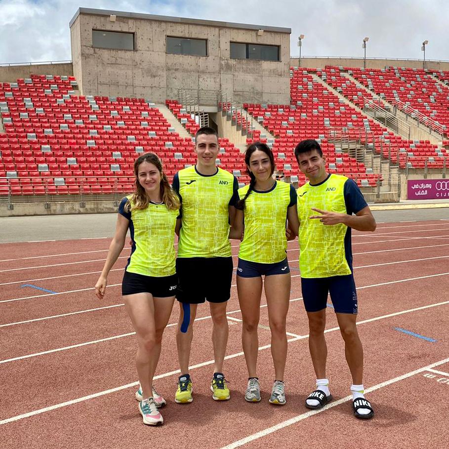 L’equip d’atletisme i el de natació ja han arribat a Oran. A partir d’avui tindrem diverses participacions en Natació i Atletisme. oran2022.dz  Natació: Tomas Lomero Arenas @tomas_lomero Patrick Pelegrina Cuen @patrickpelegrina Mònica Ramírez Abella @monica_andorra Nàdia Tudó Cubells @nadiatudo Coach: Sergio David Rayo @sergiorayocarmona  Atletisme: Nahuel Quetzal Carabaña Valenzuela @nahuquetzal_16 Pol Moya Betriu @polmoya4 Bruna Luque Maestre @bruna.luque Carlota Meritxell Malaga Moran @carlotttiii Coach: Marcos Sanza Arranz @marcos_sanza  @cojm2022 #oran2022 #oran_au_coeur #JMOran2022 #وهرانفيالقلب #Oran_au_coeur #andorra #andorre🇦🇩 #jocsdelmediterrani @silviariva79 @andbank_and