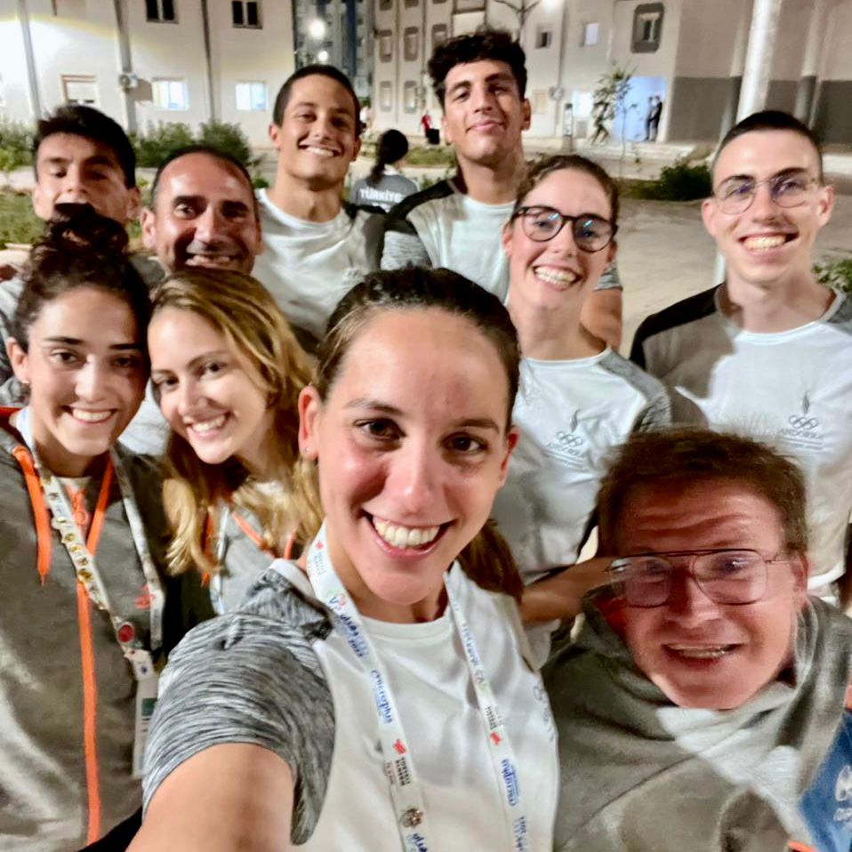 Team Andorra🇦🇩 Enviada per la @monica_andorra Foto de grup dels nostres atletes i “coachs” participants en Atletisme i Natació a oran2022.dz Atletisme: Nahuel Quetzal Carabaña Valenzuela @nahuquetzal_16 Pol Moya Betriu @polmoya4 Bruna Luque Maestre @bruna.luque Carlota Meritxell Malaga Moran @carlotttiii Coach: Marcos Sanza Arranz @marcos_sanza Natació: Tomas Lomero Arenas @tomas_lomero Patrick Pelegrina Cuen @patrickpelegrina Mònica Ramírez Abella @monica_andorra Nàdia Tudó Cubells @nadiatudo Coach: Sergio David Rayo @sergiorayocarmona @cojm2022 #oran2022 #oran_au_coeur #JMOran2022 #وهرانفيالقلب #Oran_au_coeur #andorra #andorre🇦🇩 #jocsdelmediterrani @silviariva79 @andbank_and